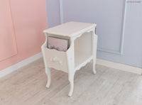 WhiteShabby Rose Magazine Rack