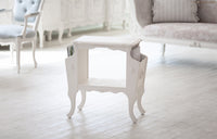 WhiteShabby Rose Magazine Rack