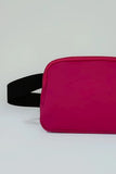 Buckle Zip Closure Fanny Pack