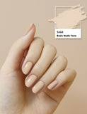 Spring Nail Collection | Basic Nude Tone Solid Nail Strip