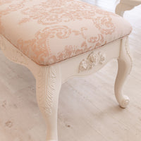 Antique French Rose Bed Bench_Rose Pink