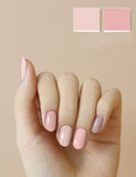 No.18: Nude Base Pink Mix Color Nail Strip