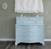 Powder sky Vintage Shabby Dresser