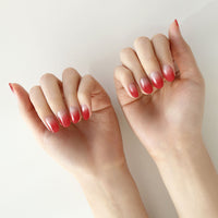 Summer Nail Collection | Red Hot Gradation Nail Strip