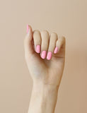 No.12: Strawberry Pink Solid Nail Strip