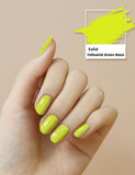 Solid 21: Neon yellowish Green Solid