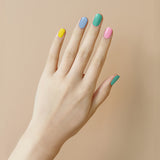 No. 9: Lovely Vivid Mix Nail Strip