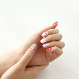 No.1: Lovely Daily Heart Pattern Nail Strip